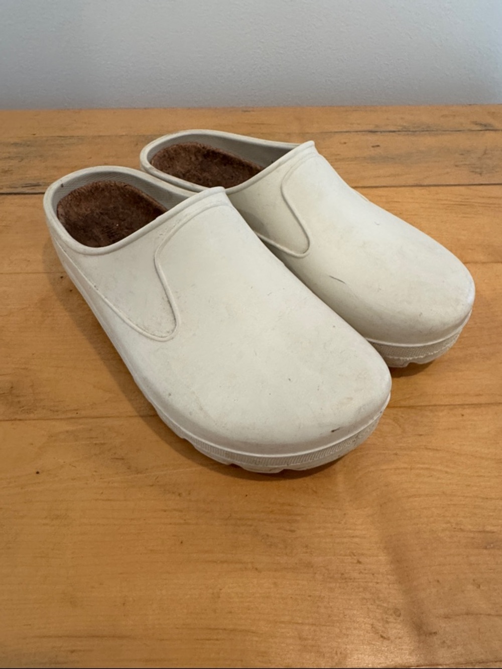 Aime Leon Dore Cream Garden Mules Clogs WOMENS 8/8.5